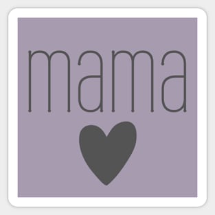 Heart Mama Sticker